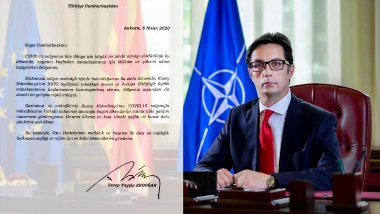 Пендаровски го објави писмото на Ердоган