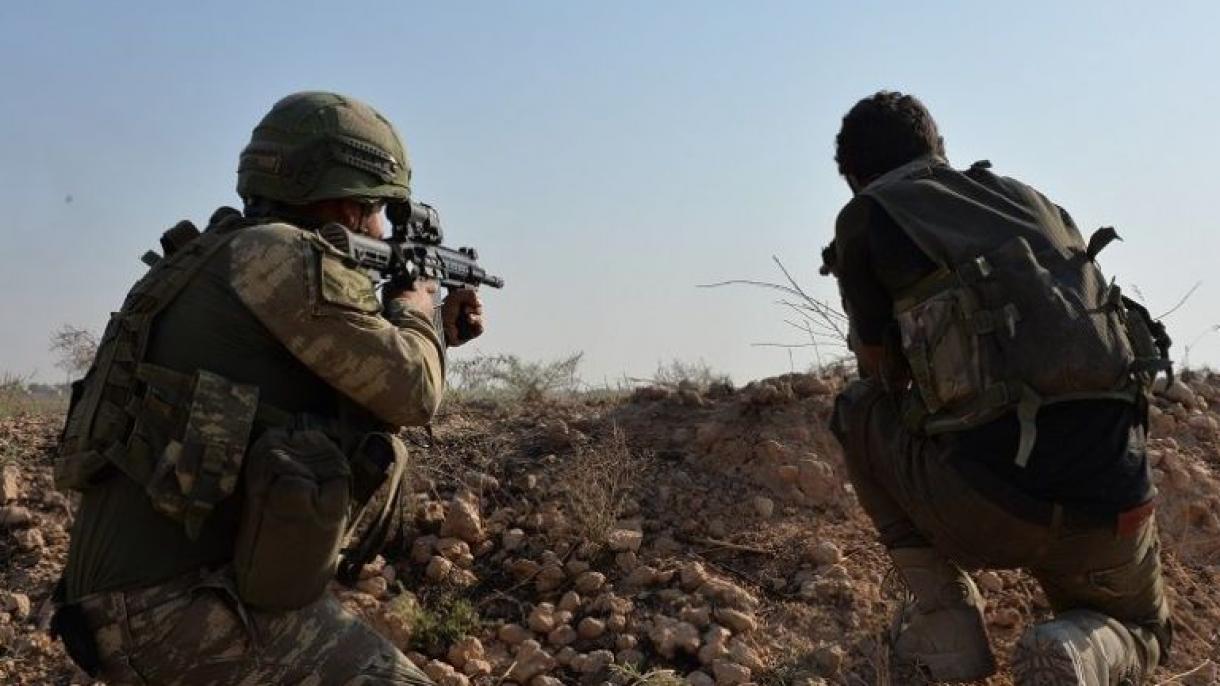 PKK/YPG恐怖分子袭击和平之泉行动区