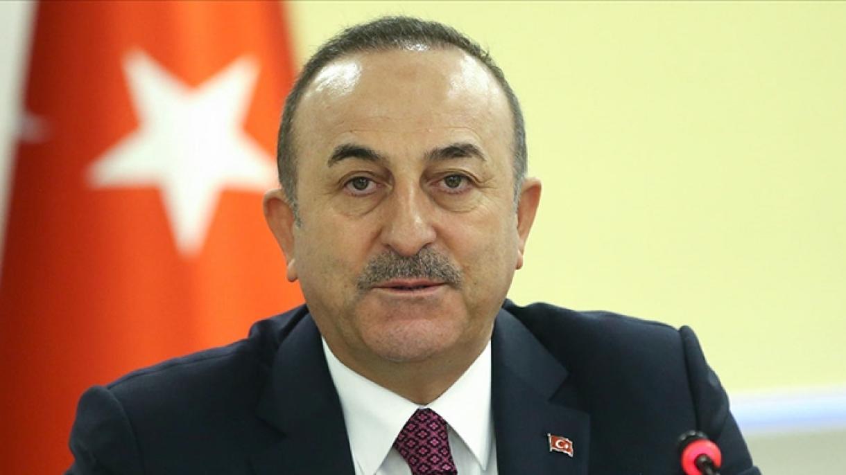 土耳其外长在官邸接见欧盟国家大使