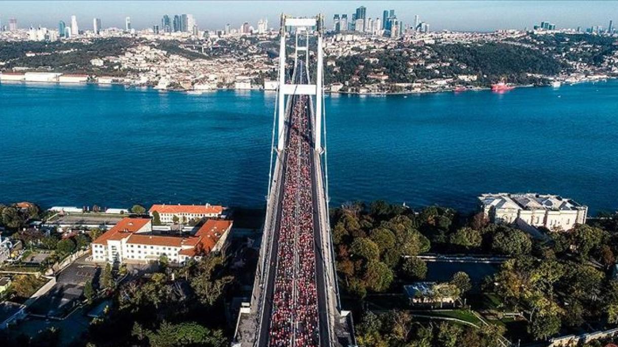 41ª edición del Maratón Vodafone Estambul une los dos continentes