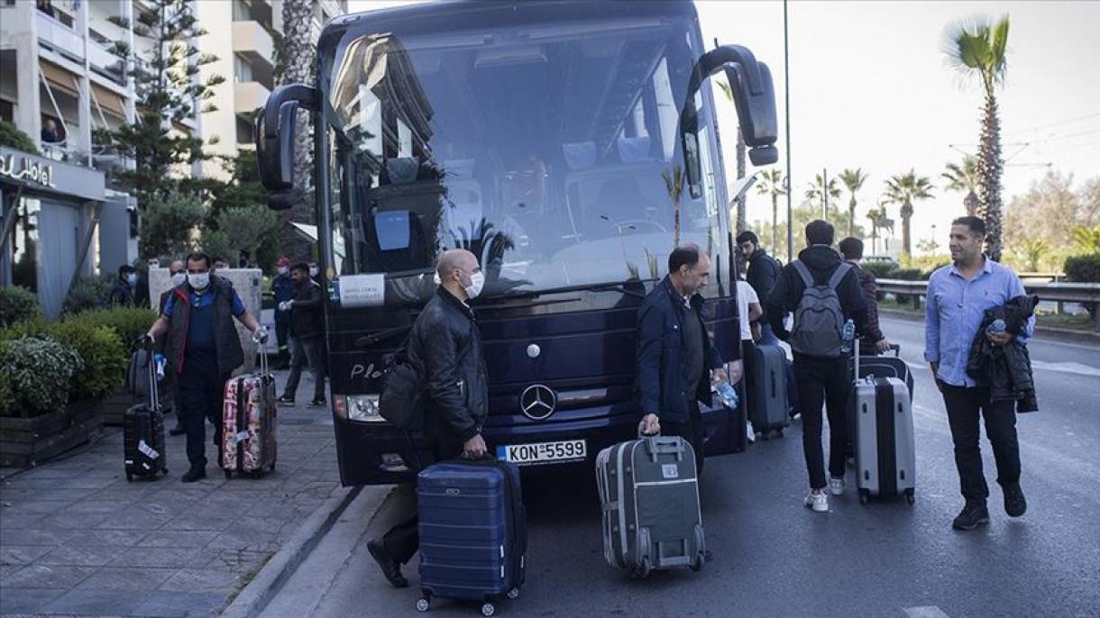 Coronavirus : fin de quarantaine pour les 152 Turcs du ferry El. Venizelos en Grèce