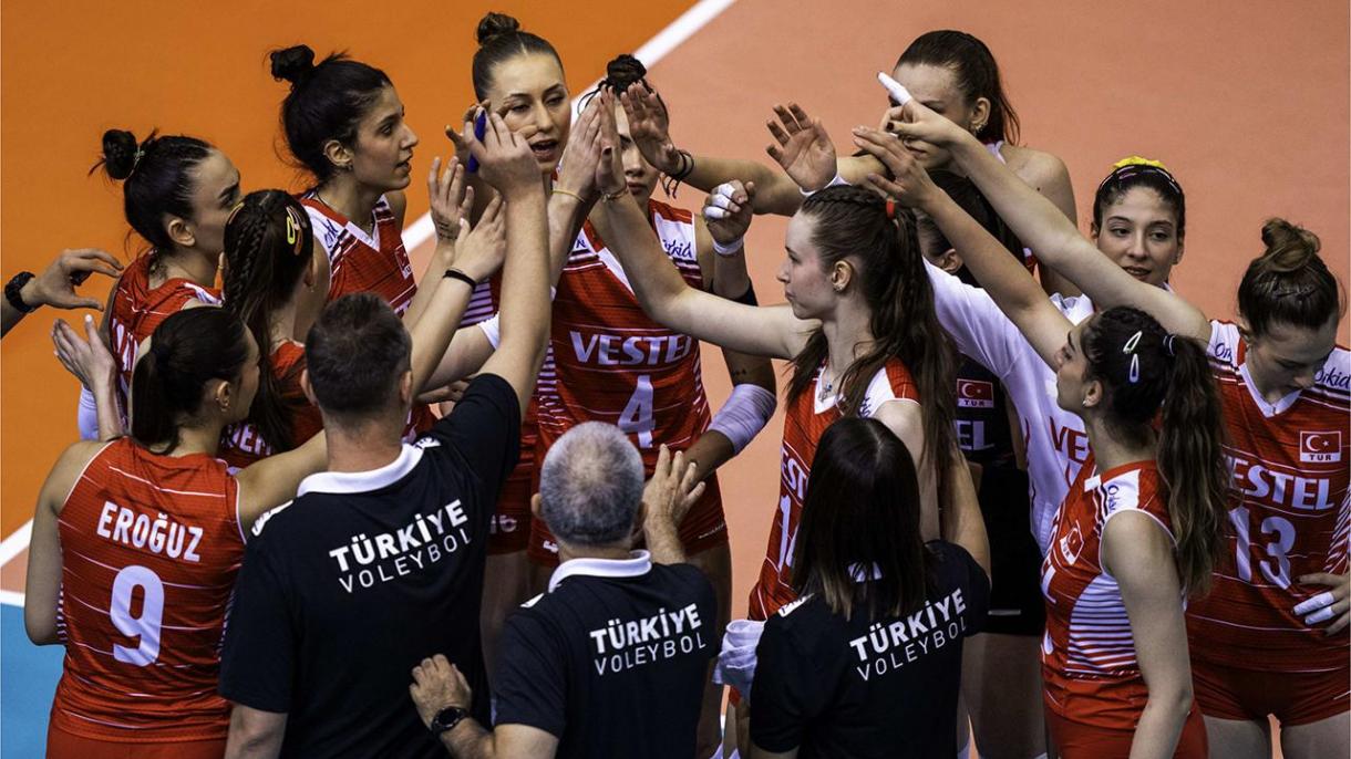 تیم ملی والیبال زنان زیر 19 سال ترکیه نایب قهرمان جهان شد