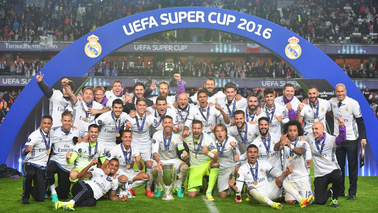 皇马成为第41届欧洲超级杯冠军