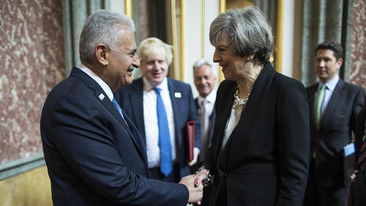 Kryeministri Yildirim takon homologen e tij angleze Theresa May