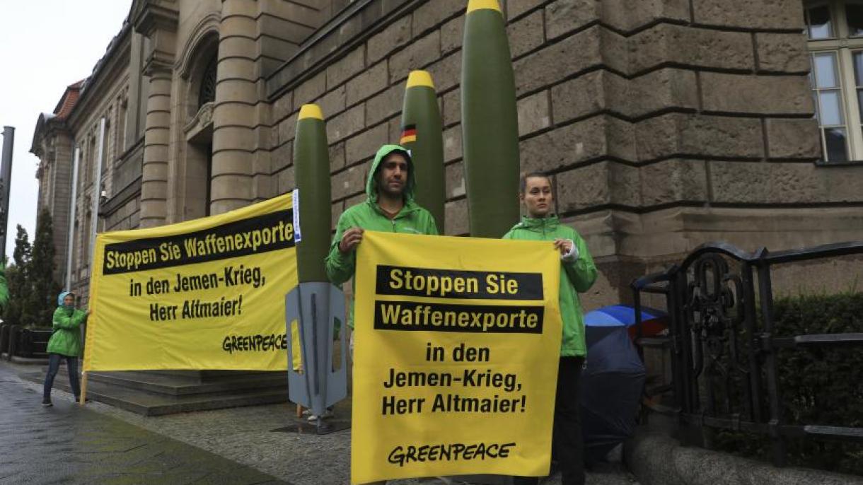 绿色和平呼吁德国停止向沙特售武