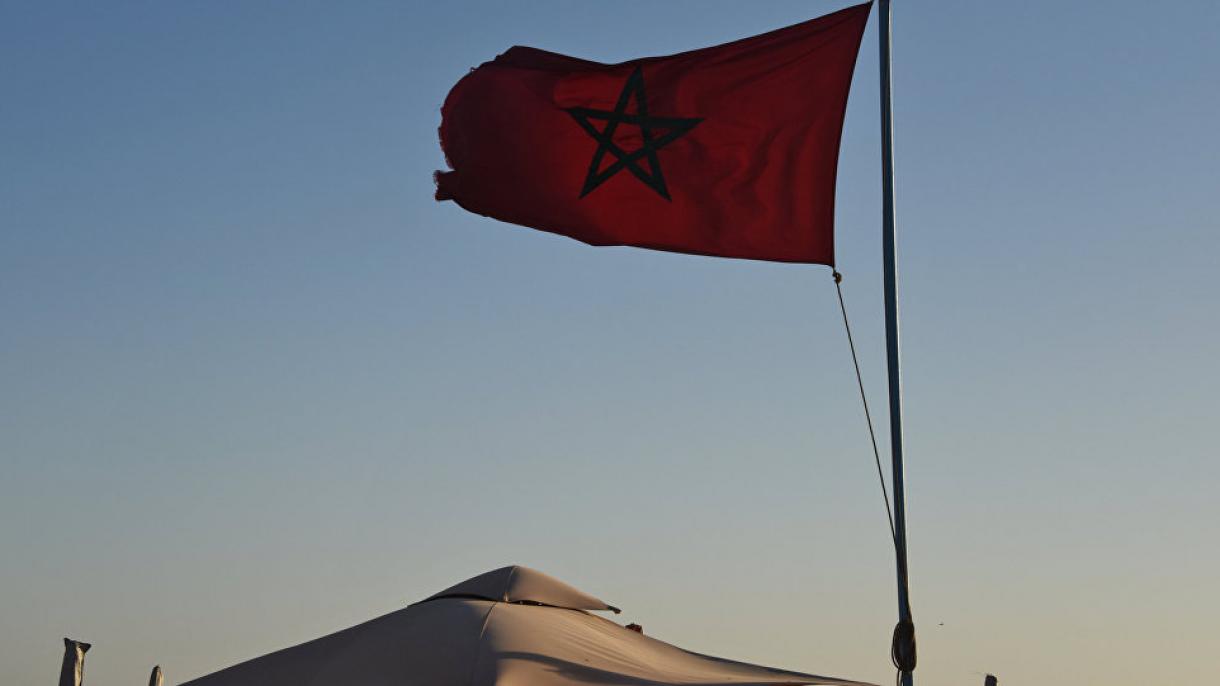 摩洛哥公务员举行示威活动