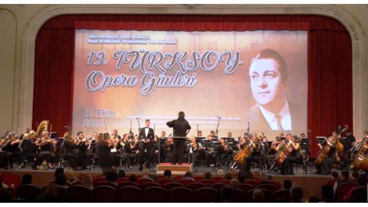 İstanbuldakı TÜRKSOY Opera Günləri Rəşid Behbudova ithaf olundu