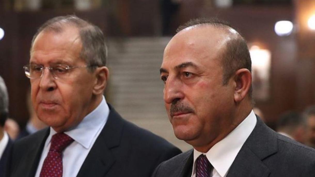 Cavusoglu s’entretient avec son homologue russe Lavrov