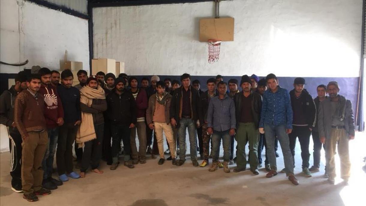 دستگیری 417 مهاجر غیرقانونی درولایت ایدیرنه