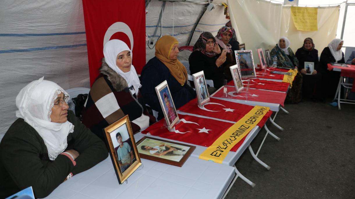 Uşaqlarına qovuşma ümidiylə oturma etirazına daha iki ailə qatıldı
