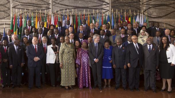 اٹلی۔افریقہ اجلاس، فروغ تعاون پراتفاق رائے