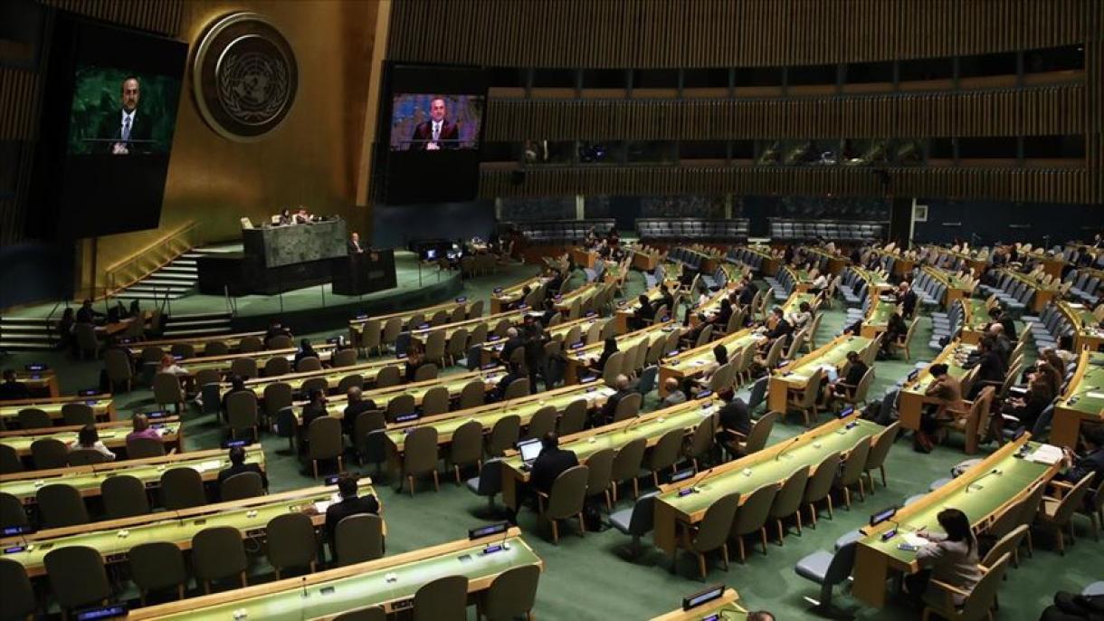 تصویب لایحه پیشنهادی ترکیه در سازمان ملل متحد