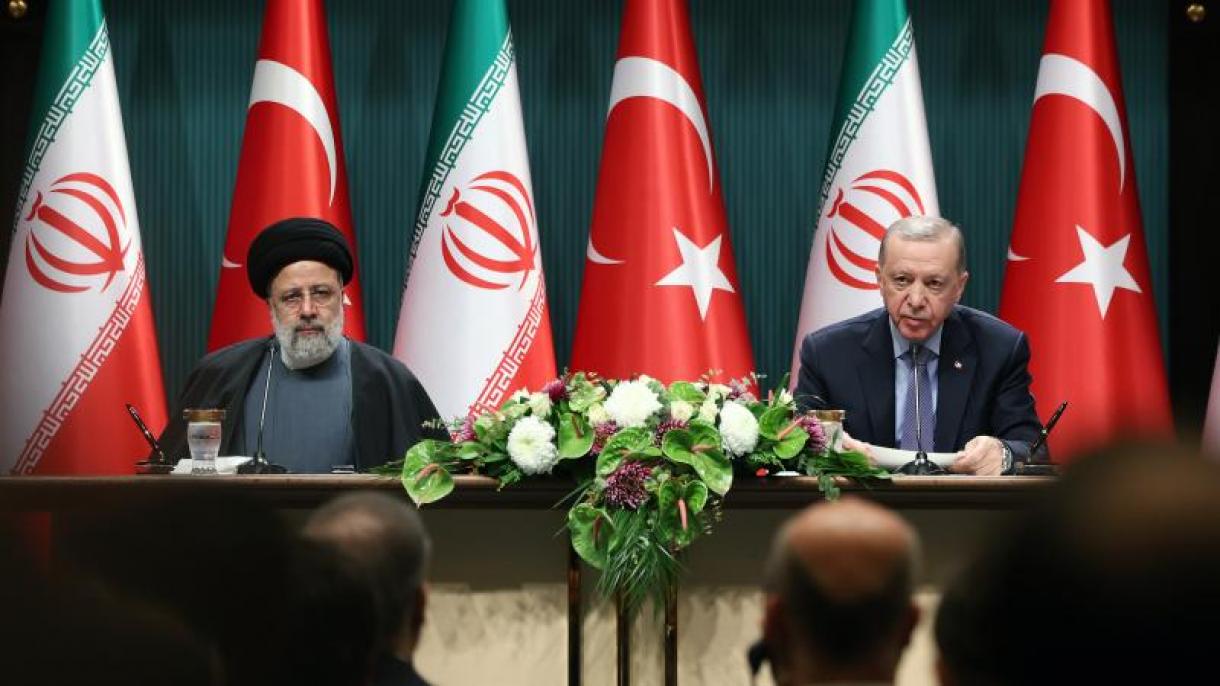 کنفرانس مطبوعاتی رئیس جمهوراردوغان با رئیس جمهور ابراهیم رئیسی