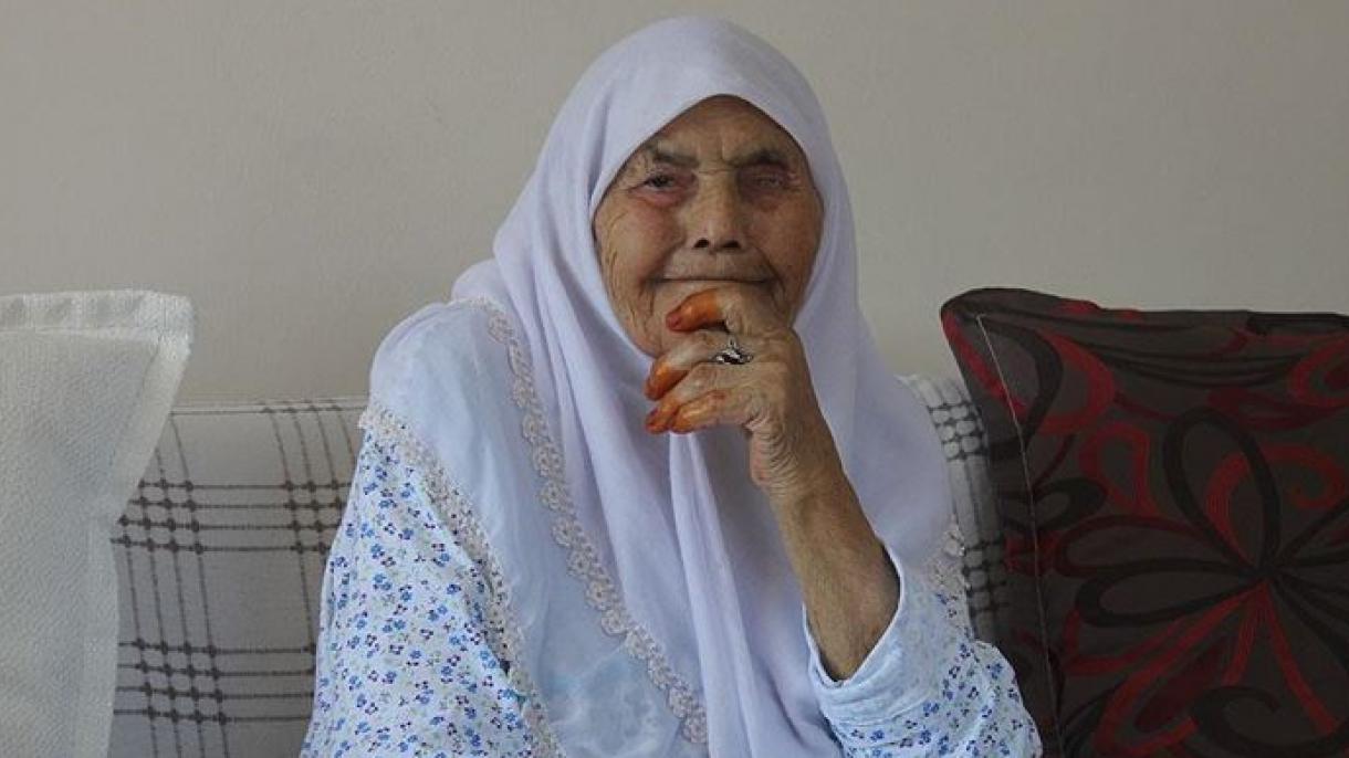 A hosszú élet titkáról mesélt a 106 éves asszony
