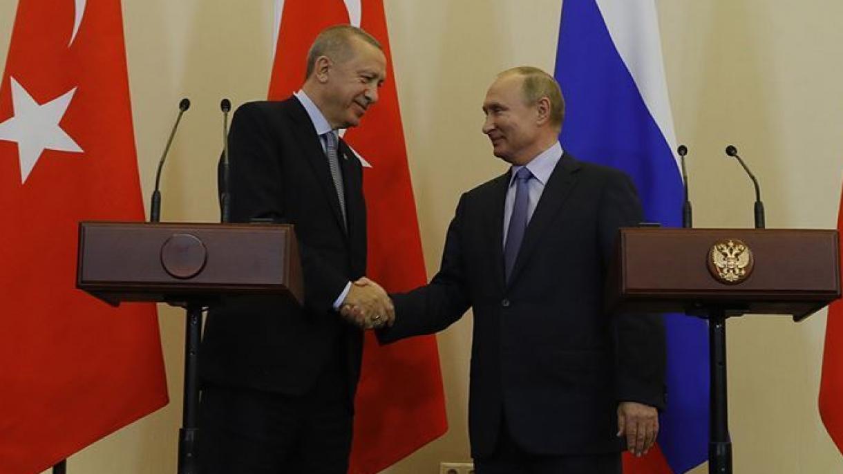 A regionális kérdésekről egyeztetett Erdoğan és Putyin