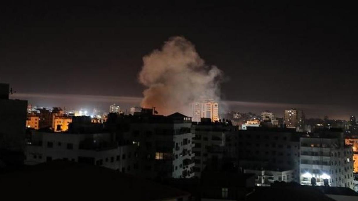 Izraeli támadás érte a Hamász katonai szárnya egyik állását