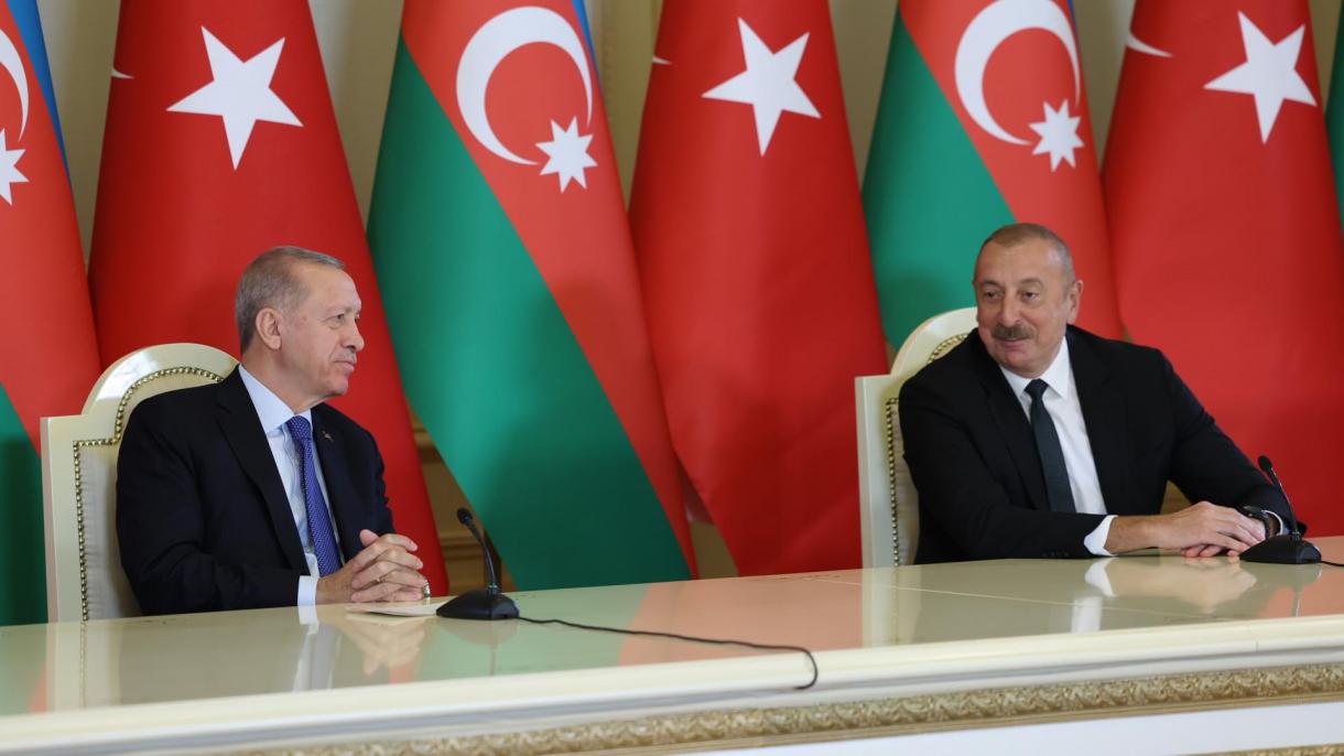 Întrevederea dintre Recep Tayyip Erdoğan și omologul său Aliyev
