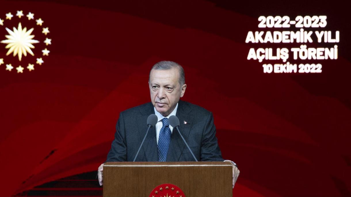 Erdogan: “Hemos elevado de 76 a 209 el número de las universidades en Türkiye”