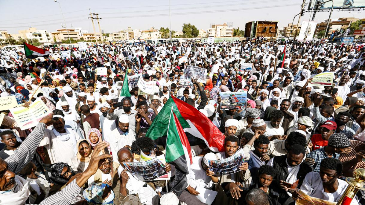 Sudanda davam edən aksiyalarda ölənlərin sayı artır