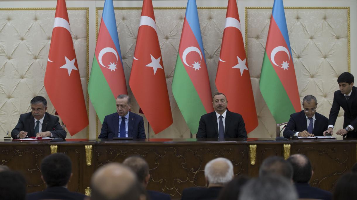 Erdogan we Aliýew umumy metbugat ýygnagyny geçirdiler