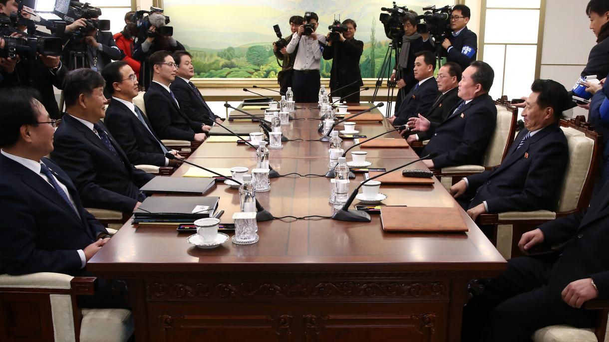 Le delegazioni delle Coree si sono unite dopo 2 anni