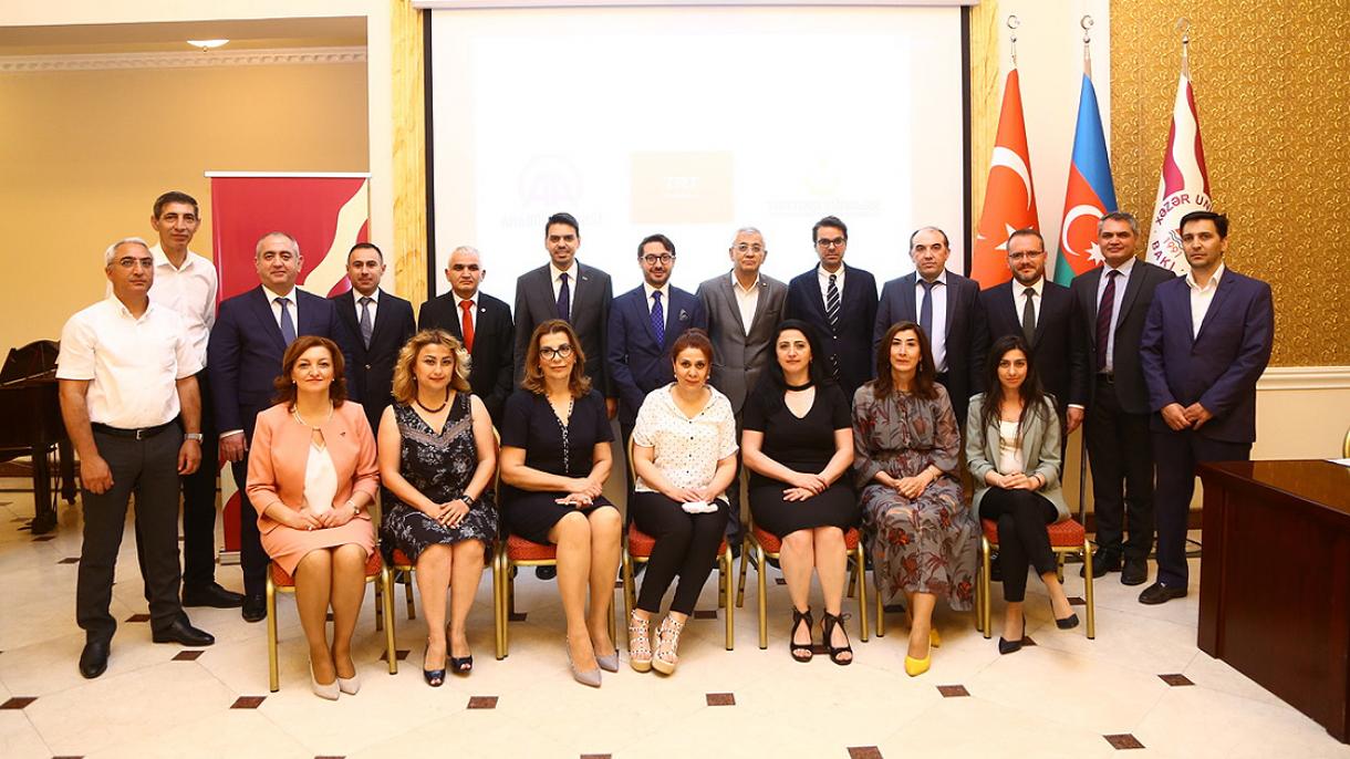 Azərbaycanda TRT və Anadolu Agentiliyinə fəxri fərman təqdim edilib
