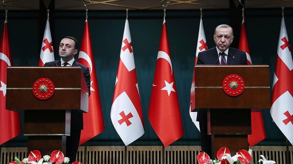 “Türkiyə Gürcüstanı regional əməkdaşlığın açarı görür”,R.T.Ərdoğan