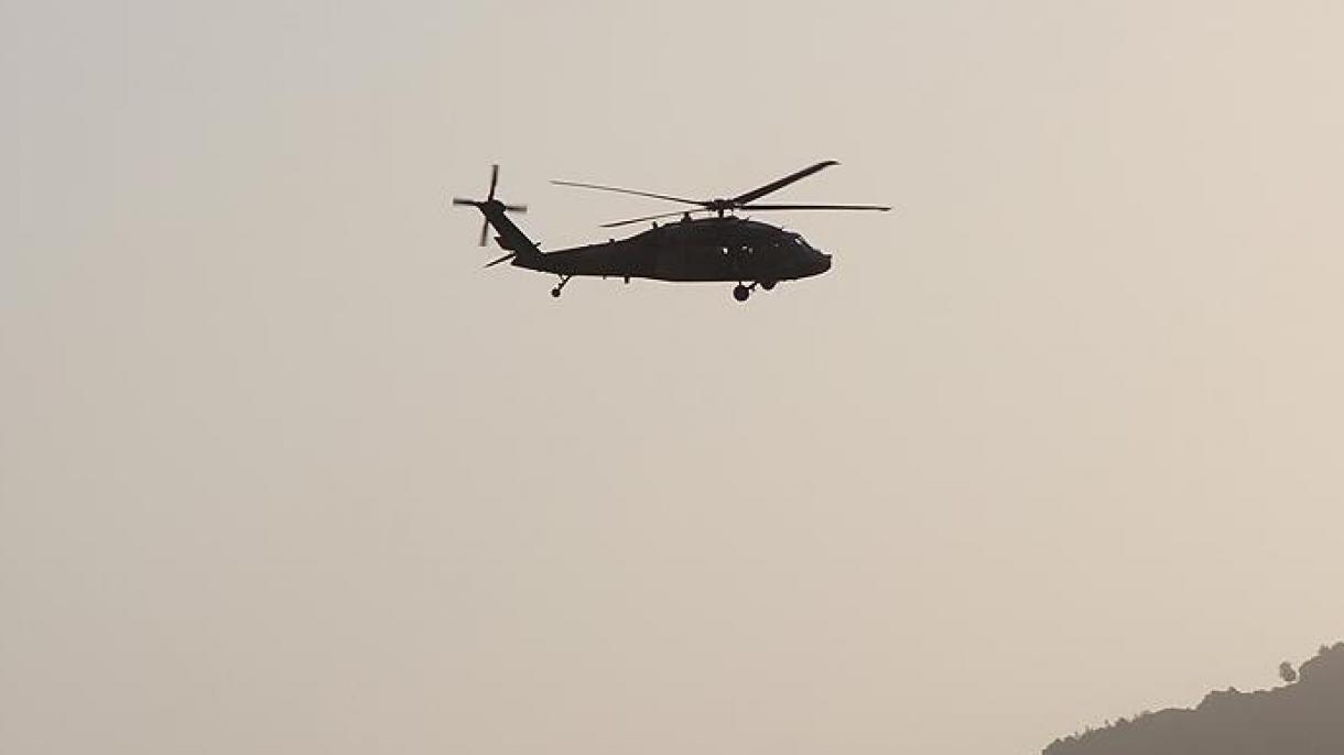 菲律宾一架军用直升机坠机