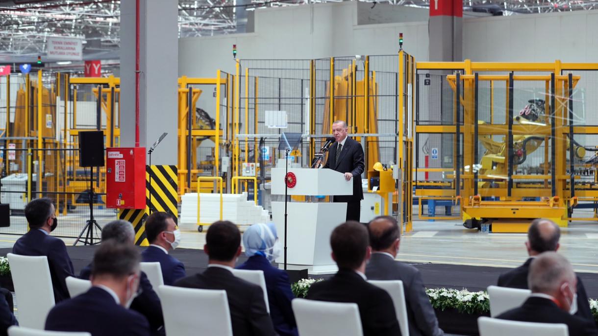 Cumhurbaşkanı Erdoğan Şişecam Polatlı Yeni Üretim Hattı Açılışı1.jpg