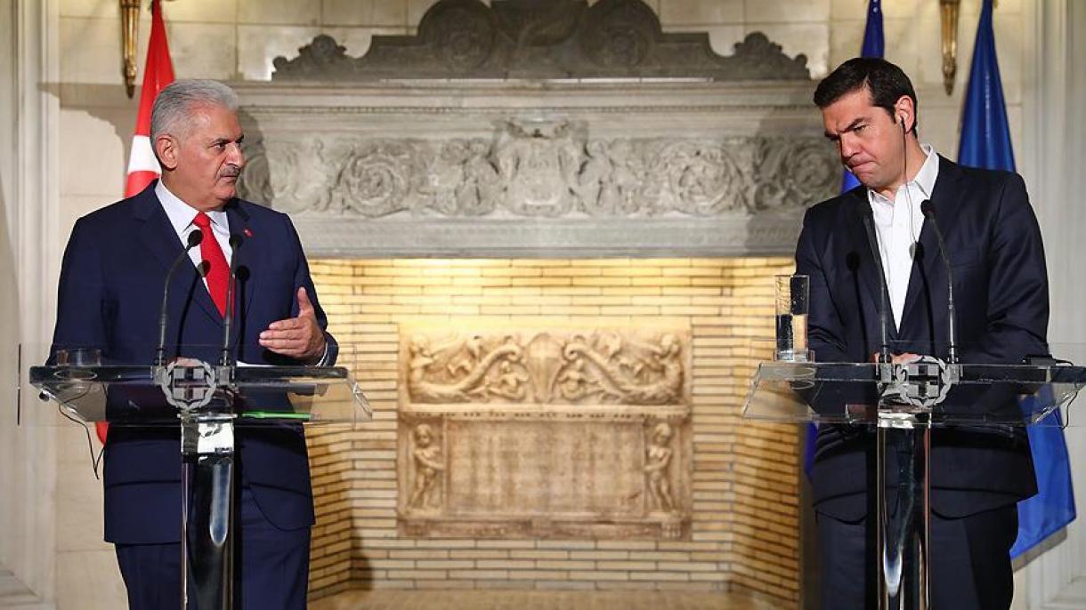 ユルドゥルム首相がギリシャのチプラス首相と電話協議