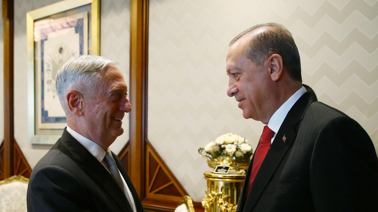 جمهور باشقانی اردوغان امریکا مدافعه ناظیری جیمز متیسی قبول ائتدی