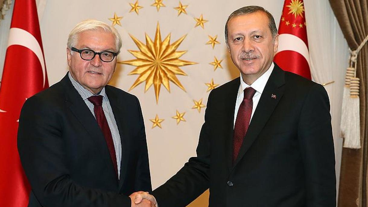 Rәcәb Tayyib Әrdoğan vә Frank Volter Ştainmayer arasında telefon danışığı olub