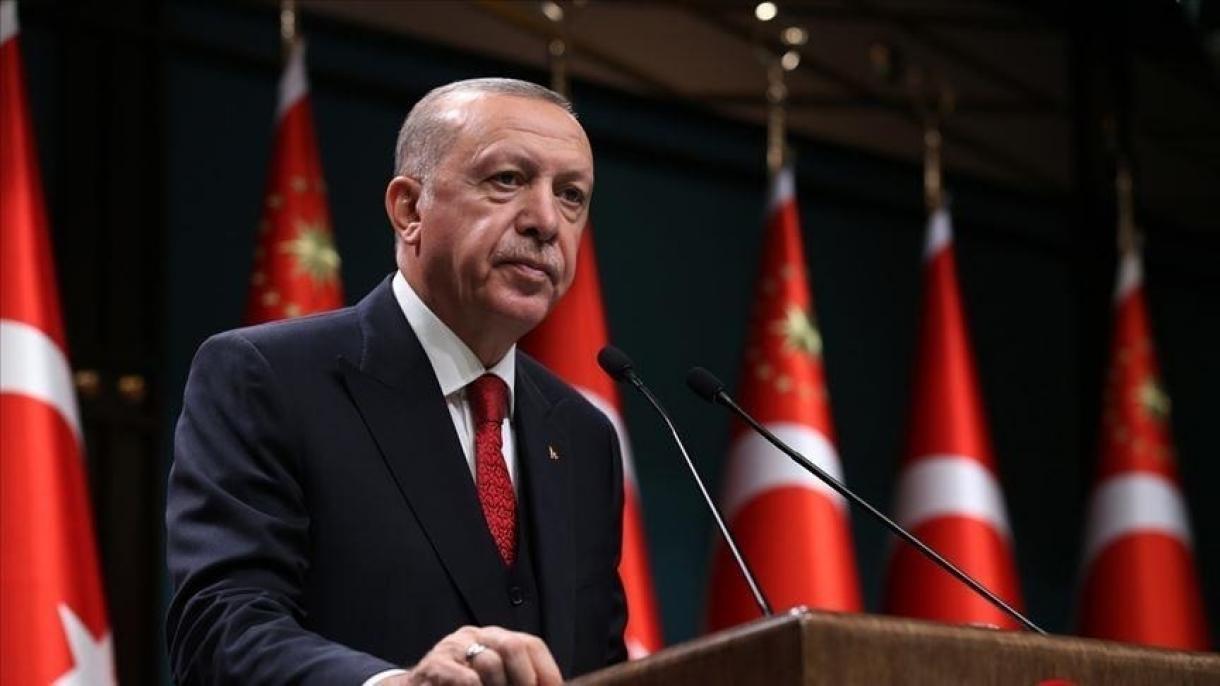 اردوغان: آذربایجان‌لی قارداشلاریمیزین یانیندا اولدوغوموزو بوتون دونیا بیلمه‌لی‌دیر