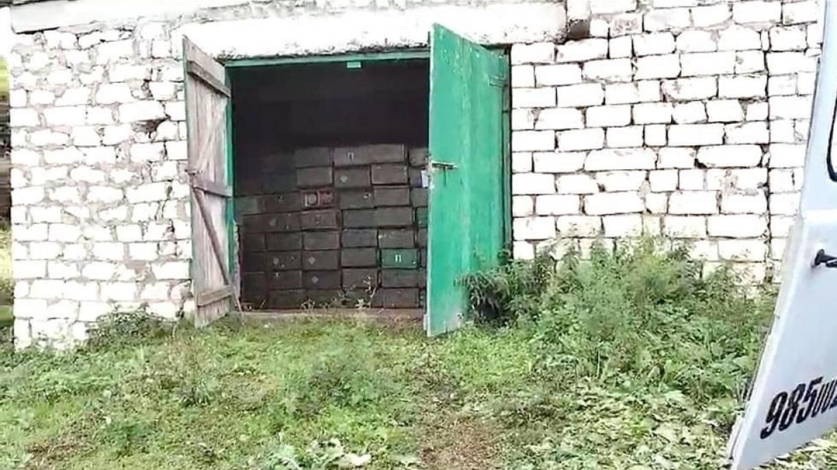 Qorabog'da arman kuchlariga tegishli o'q-dori ombori topildi