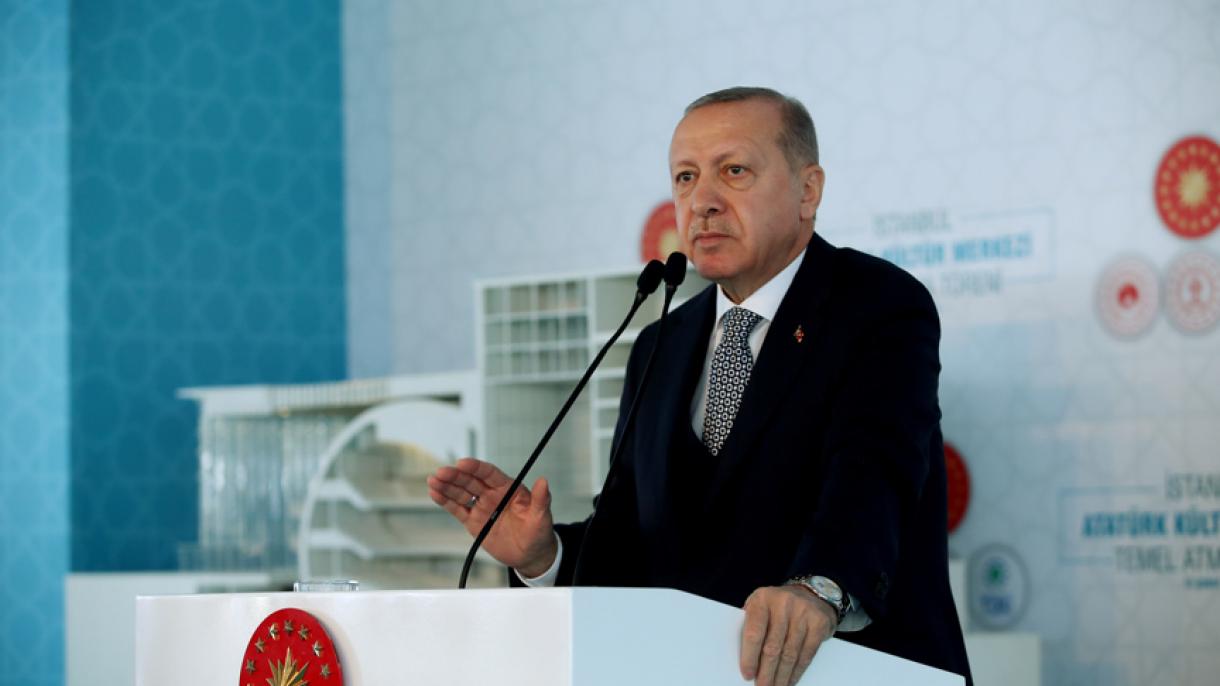 Erdogan: “El Centro Cultural de Atatürk será un monumento a la victoria”