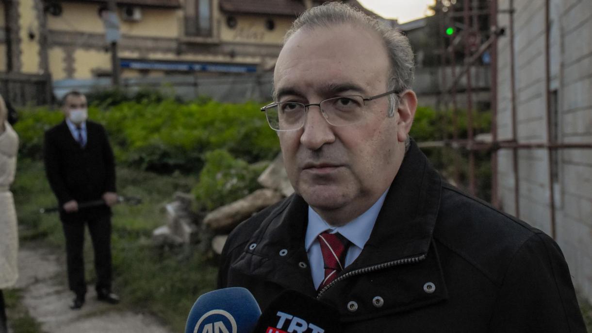 Ambasador Turske u BiH Haldun Koč obišao radove na banjalučkoj Arnaudiji