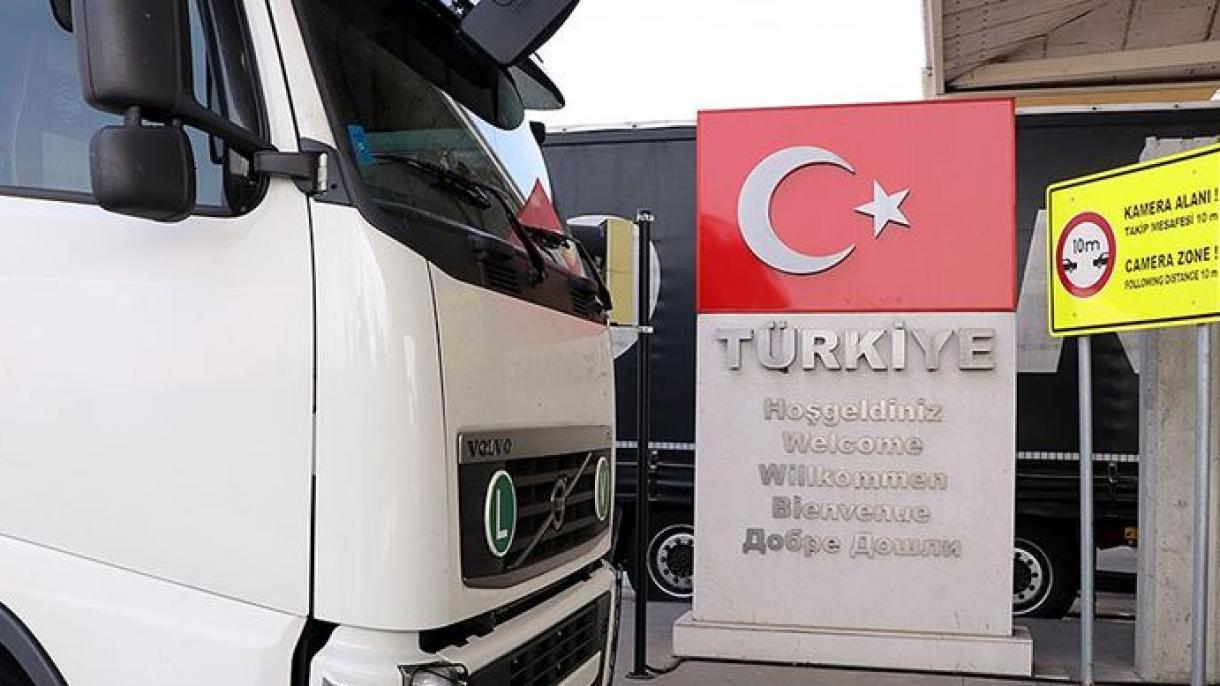 土耳其十月份通关驶往欧洲的大货车创最高纪录