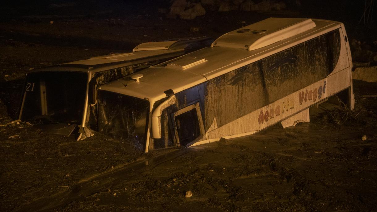 رانش زمین در جزیره ایسکیا ایتالیا 7 کشته بر جای گذاشت