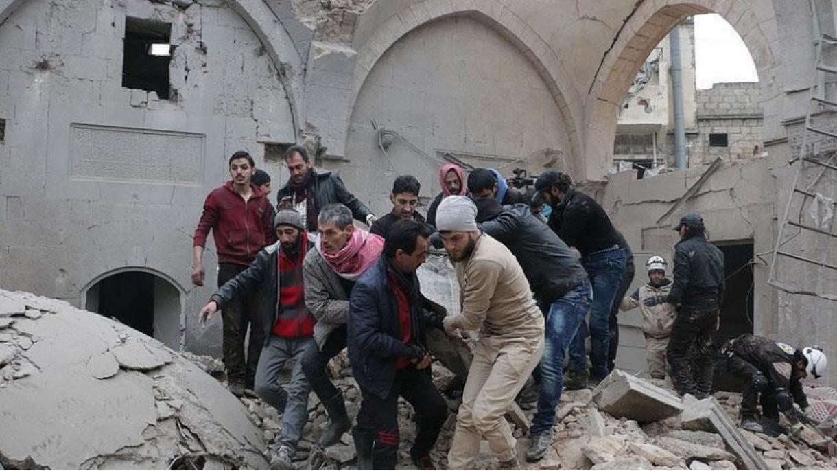 په حلب کې په جومات د لمانځه پر مهال خونړی برید وشو