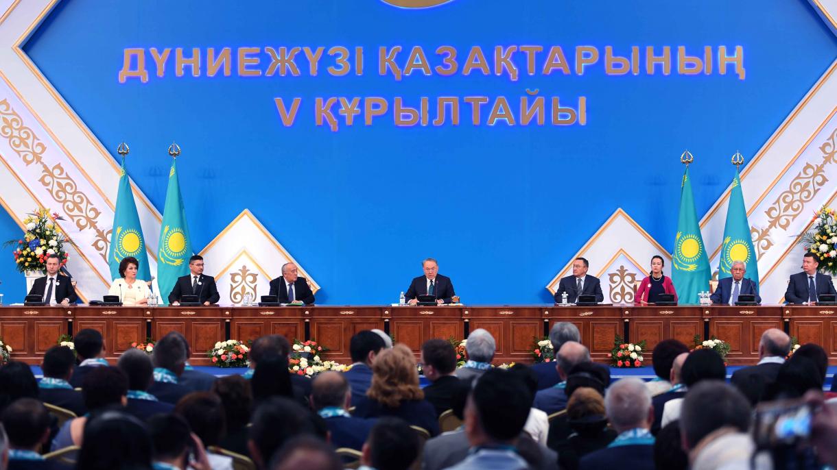 Astanada V Ümumdünya qazaxlar qurultayı keçirildi