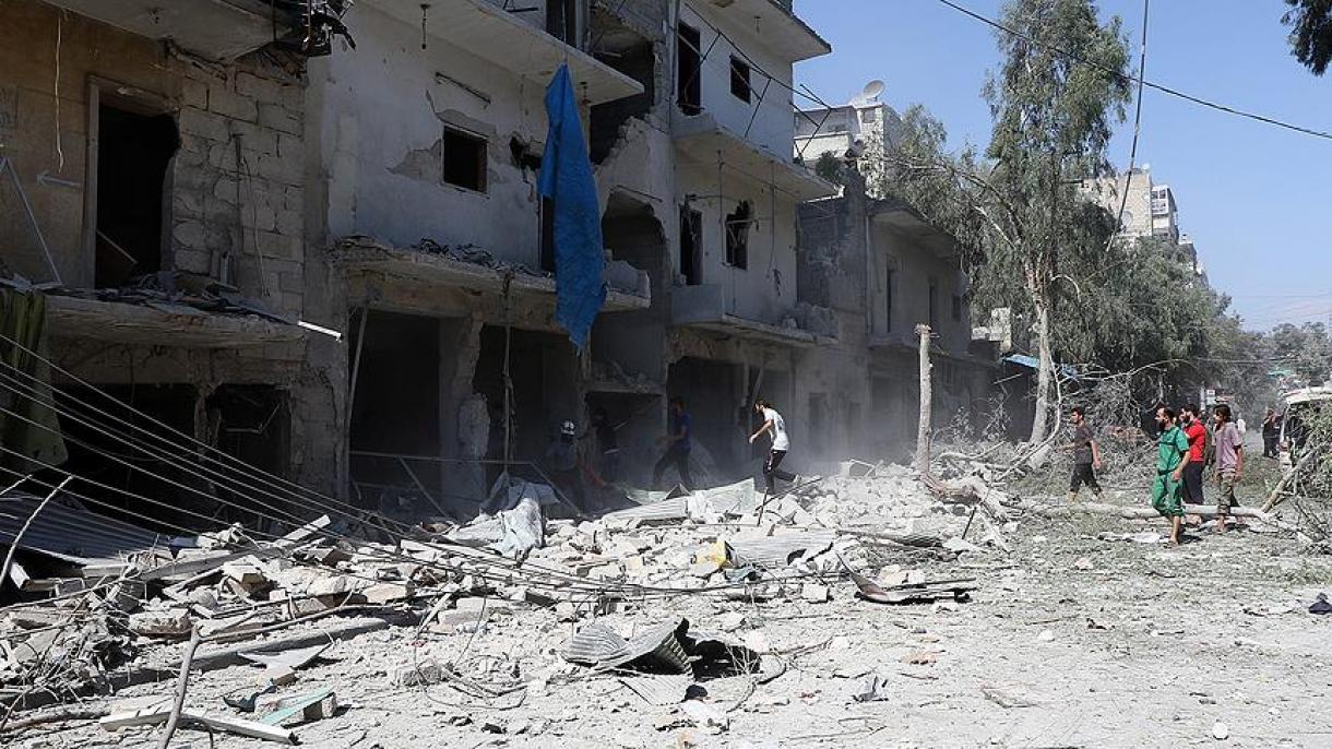Алепо е в руини...