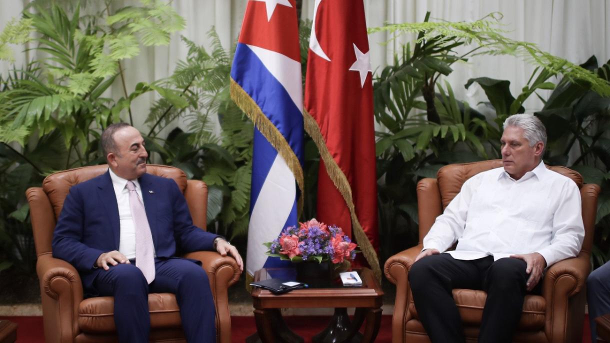 Ministro turco de Exteriores mantiene contactos con máximas autoridades cubanas