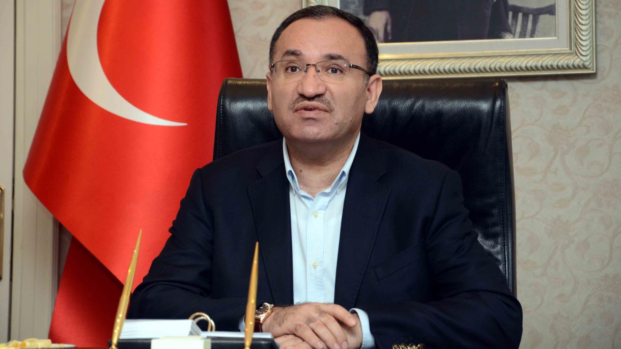 Turkiya Adolat vaziri Bekir Bozdag' Germaniyani qoraladi