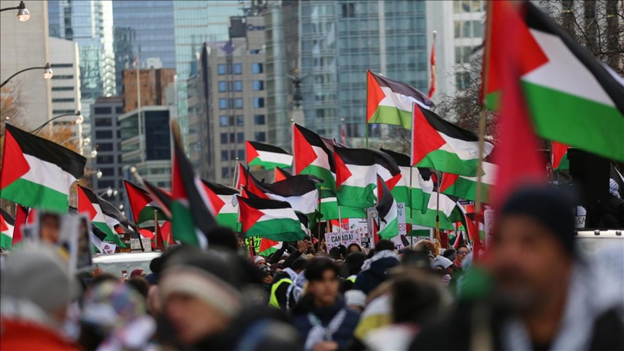 哈马斯呼吁全球举行3天大游行声援巴勒斯坦谴责以色列