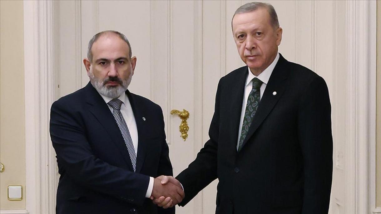 حضور نیکول پاشینیان در مراسم تحلیف اردوغان