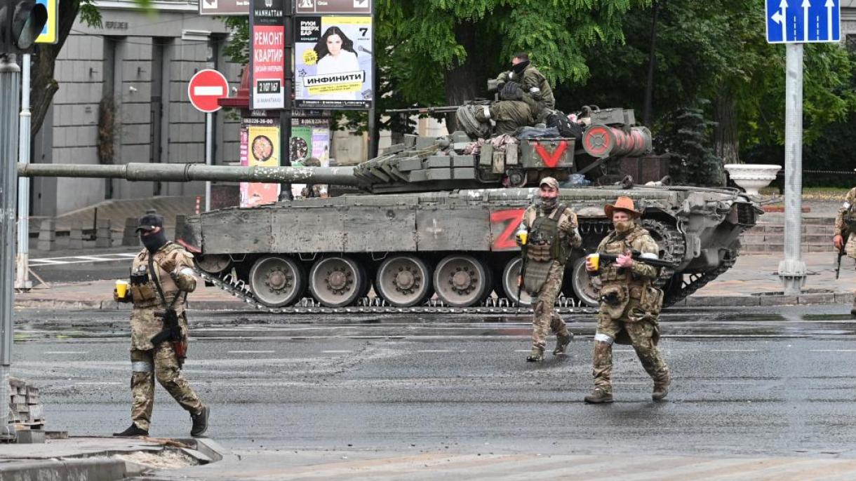俄罗国防部呼吁瓦格纳公司战士不要参与起义