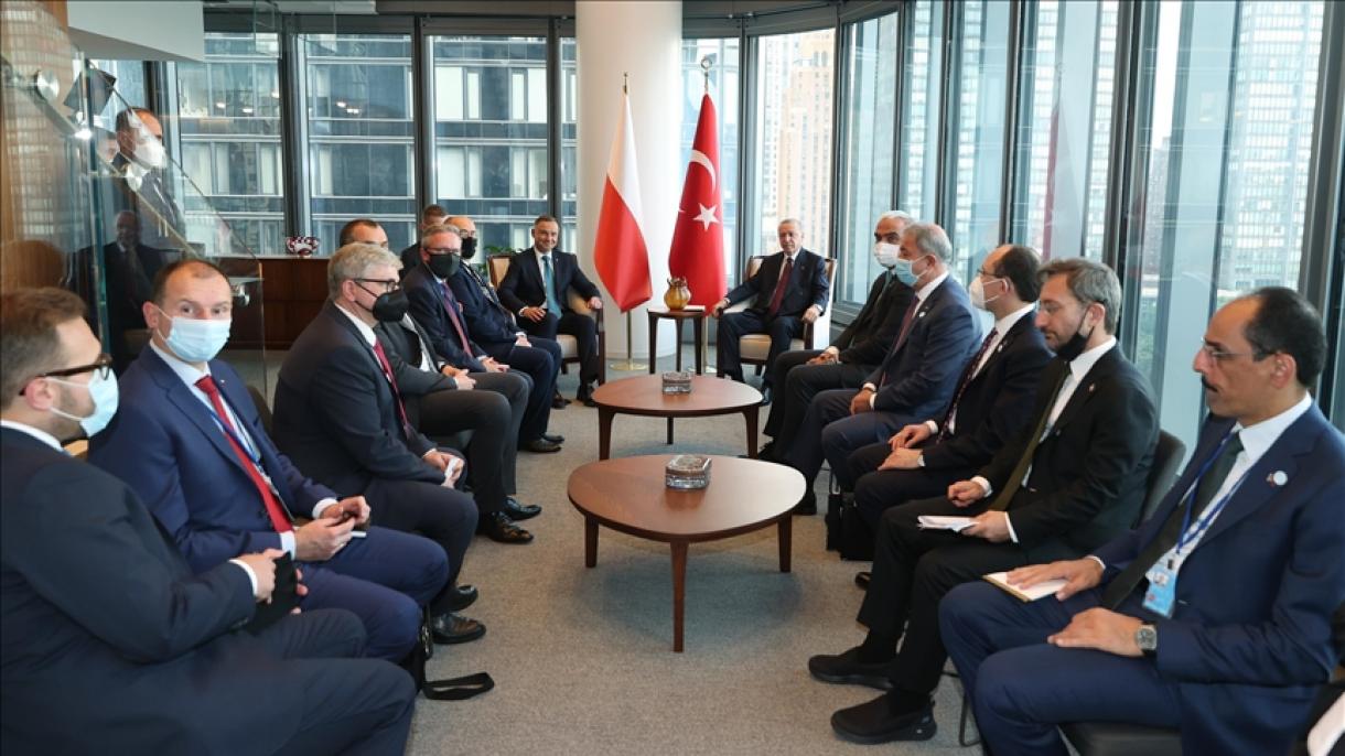 Президент Ердоған кейбір елдердің басшыларымен кездесті