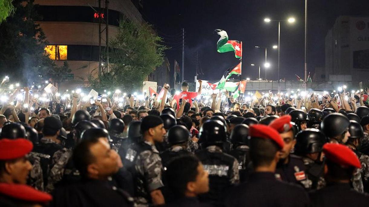Iordaniyada munozarali soliq qonuniy noroziligi 7- kunini ortda qoldirdi.