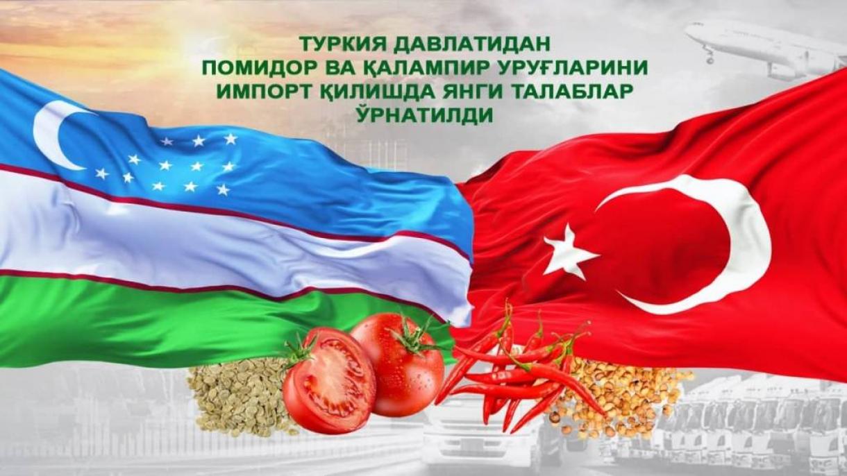 O'zbekiston Turkiyadan pomidor va qalampir urug‘lari importini chekladi