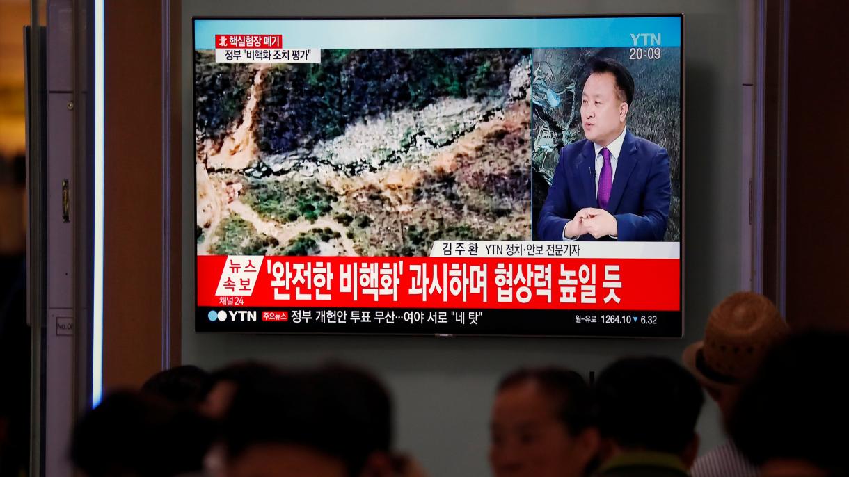 Corea del Norte ha anunciado que ha destruido completamente su espacio de ensayo nuclear